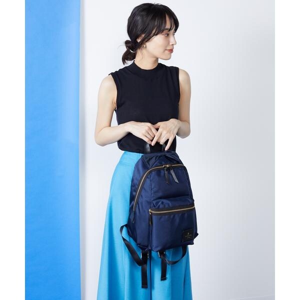 極美品 LANVIN en Bleu ランバンオンブルー トロカデロ リュック ランバン オン ブルー LANVIN en Bleu LANVIN en Bleu