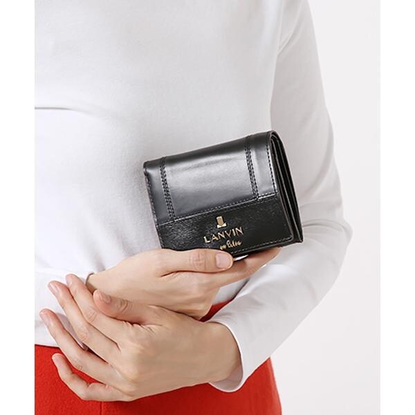 ジゼル 二つ折り財布 LANVIN en Bleu / ランバンオンブルー