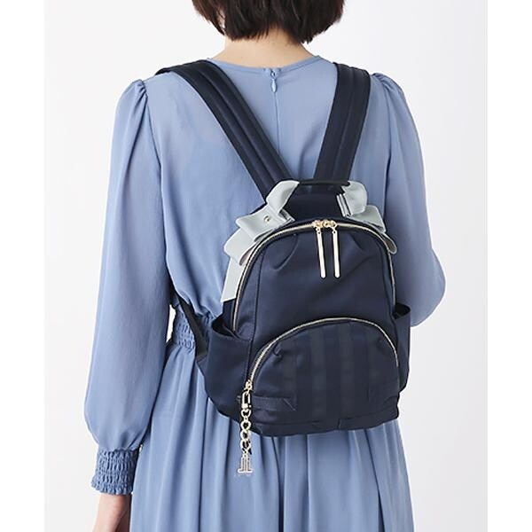 【極✨美品】LANVIN en bleu  ランバンオンブルー リュック ミニ