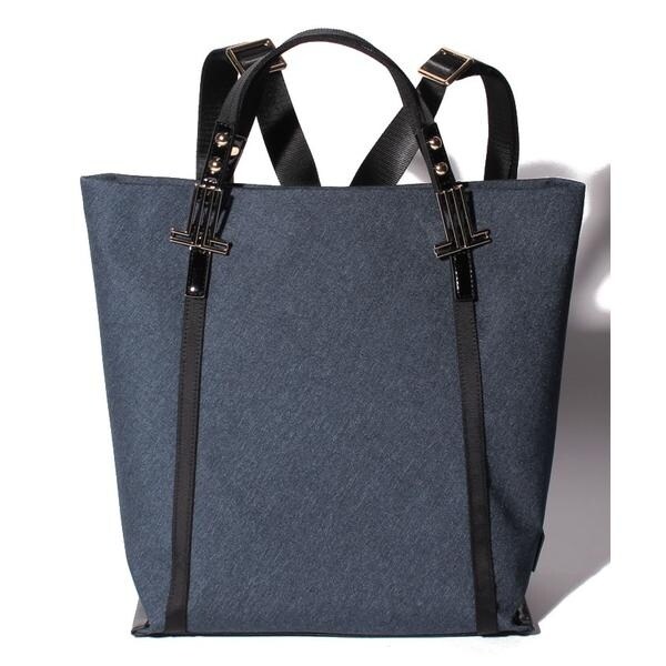 新品 LANVINenBleu ランバン カレ　リュック LANVIN en Bleu カレ 2wayリュックサック ブラック -人気