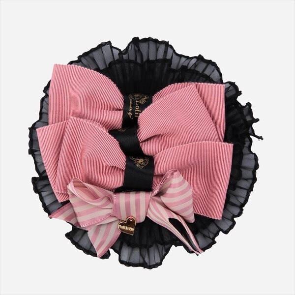 Lolii】クワトロリボンのヘッドドレスコサージュ【LoliiShop