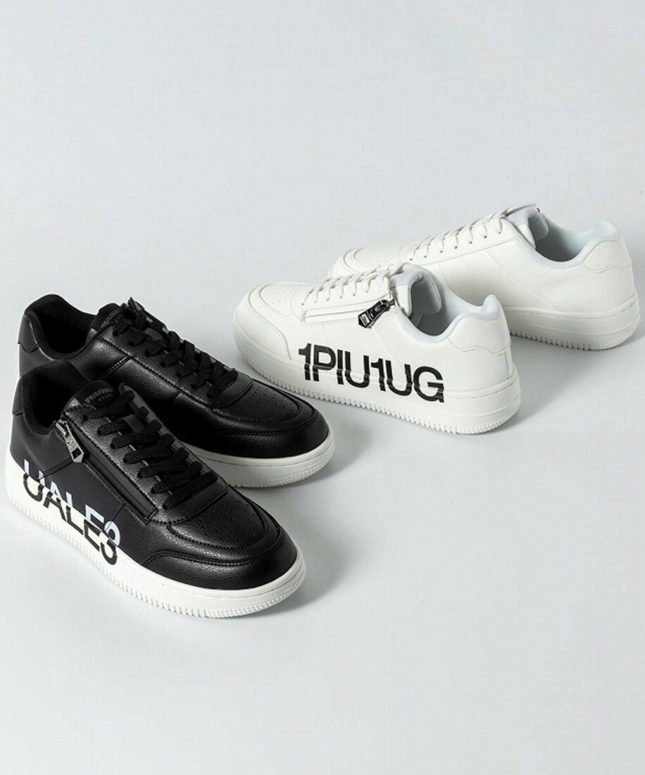 ■1PIU1UGUALE3 RELAX■ロゴソール ジップアップ スニーカー 1PIU1UGUALE3 RELAX ロゴソール ジップアップ スニーカー メンズ