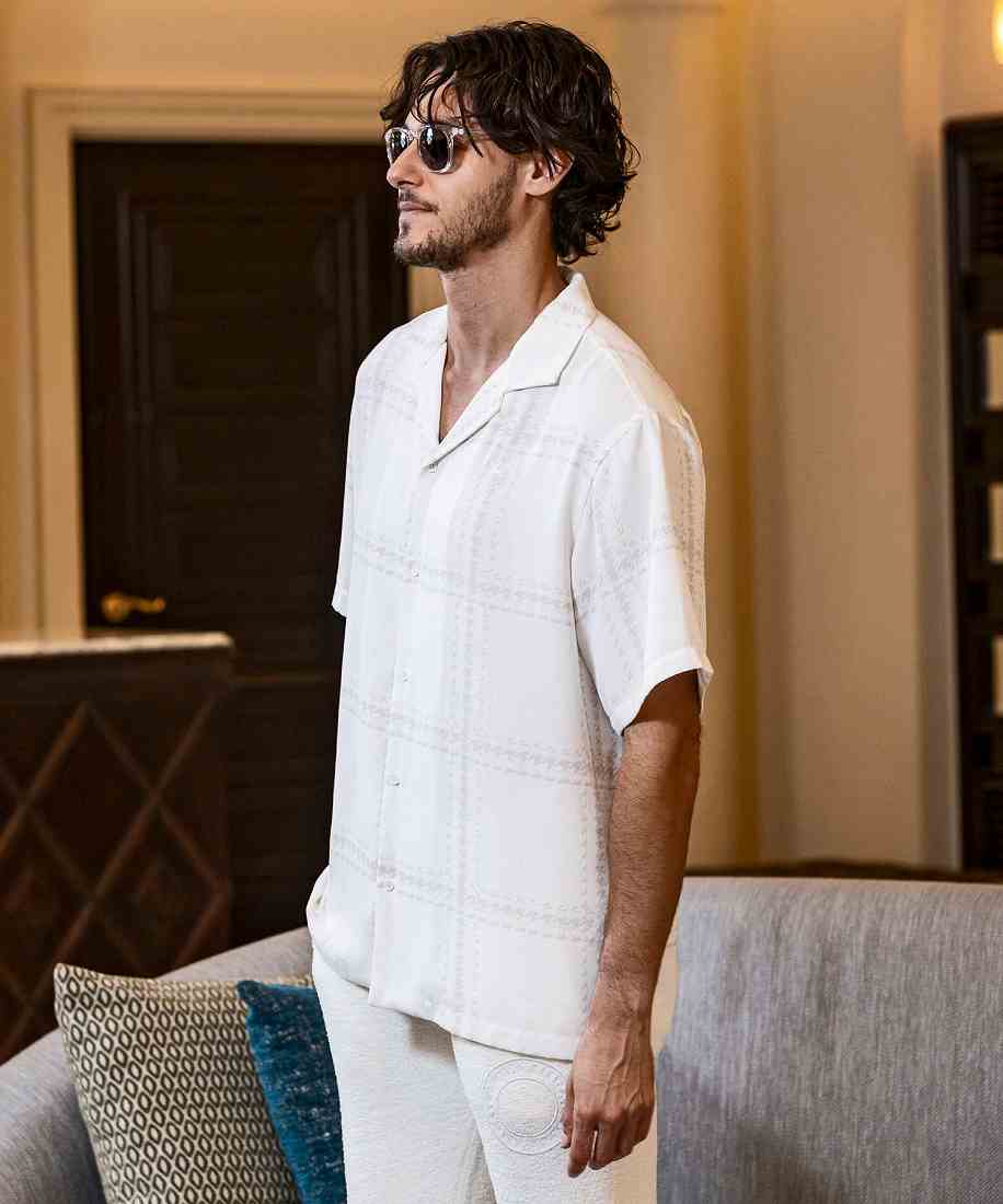 1PIU1UGUALE3 RELAX チェックアロハシャツ | ウノピゥウノウ