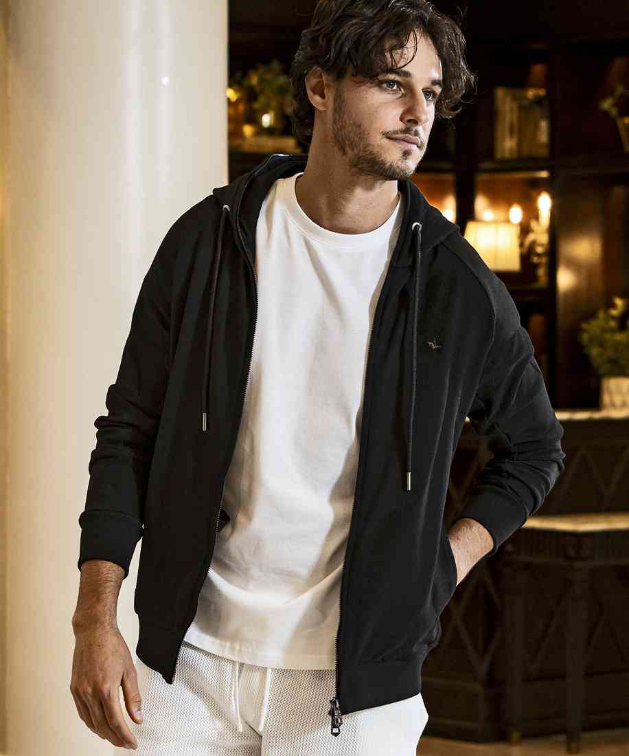 ライトポンチジップパーカー | 5351プール・オム(5351POUR LES HOMMES