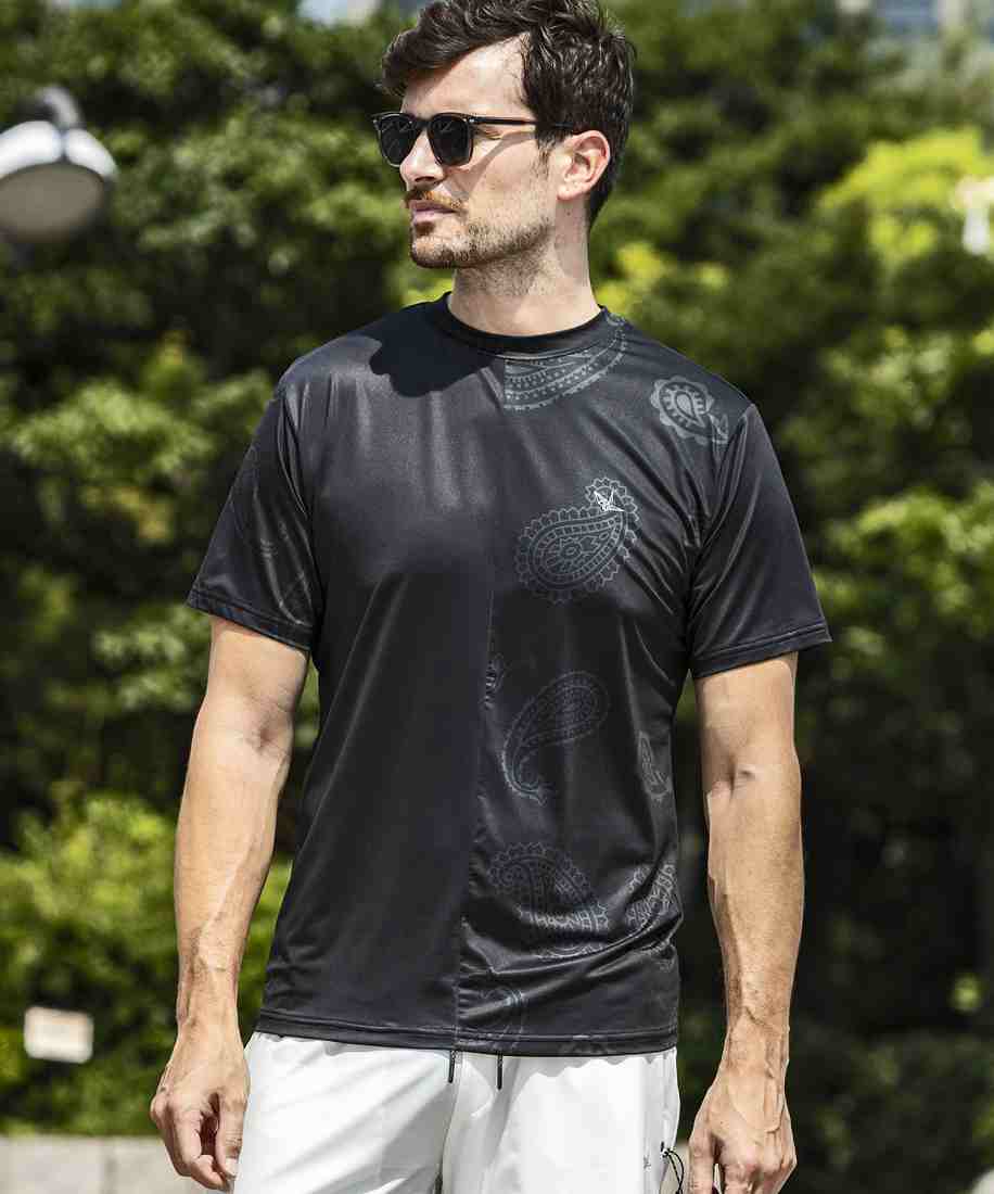 国内発送【1PIU1UGUALE3】クレイジーカモランニングTシャツ 1PIU1UGUALE3 RELAX クレイジーカモランニングTシャツ | ウノ
