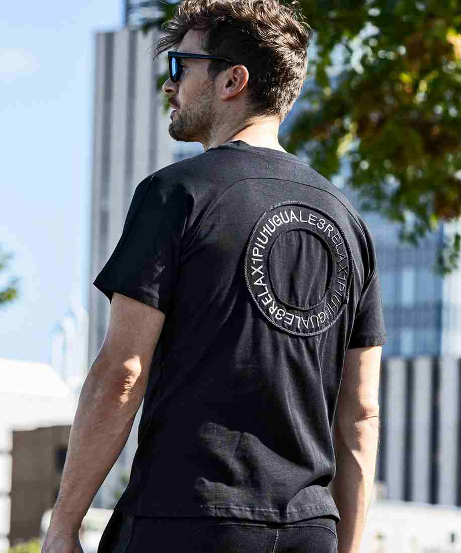 国内発送【1PIU1UGUALE3 RELAX】サークルTシャツ 春夏 シンプル 1PIU1UGUALE3 RELAX サークルTシャツ | ウノピゥウノウグァー