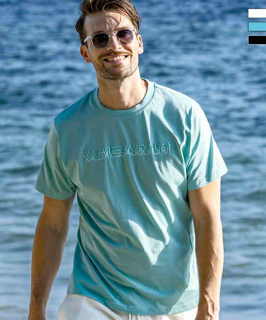 【1PIU1UGUALE3 RELAX】2重ロゴ半袖Tシャツ 1PIU1UGUALE3 RELAX カットオフロゴ半袖Tシャツ | ウノピゥ