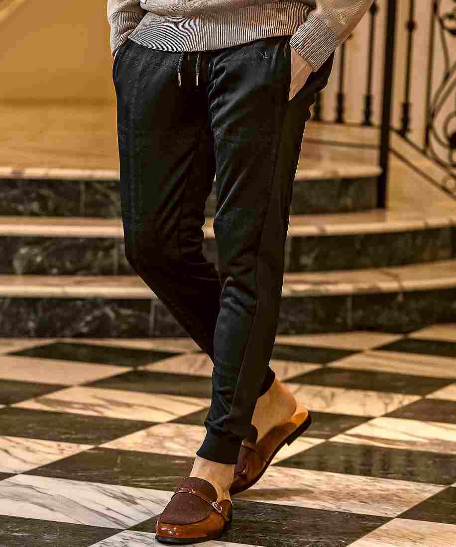 1PIU1UGUALE3 RELAX ストライプジャガードスラックス | ウノピゥ 1PIU1UGUALE3 RELAX ストライプジャガードスラックス | ウノピゥ