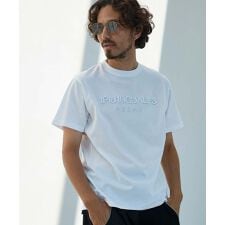 1PIU1UGUALE3 RELAX 3Dシャドウロゴ半袖Tシャツ