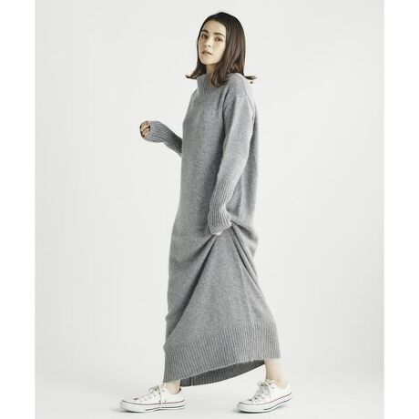 アンゴラ混マキシニットワンピース ファッション通販 マルイウェブチャネル