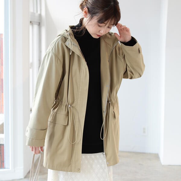 beams マウンテンコート BEAMS BOY / ナイロン マウンテン コート 23AW