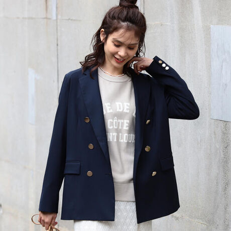 B：MING by BEAMS ／ ダブルブレスト ジャケット 21SS 