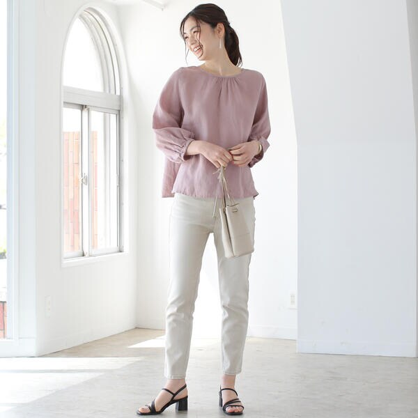fog linen work×B:MING BY BEAMS 別注サロペット fog linen work（フォグリネンワーク）の「fog linen work × B