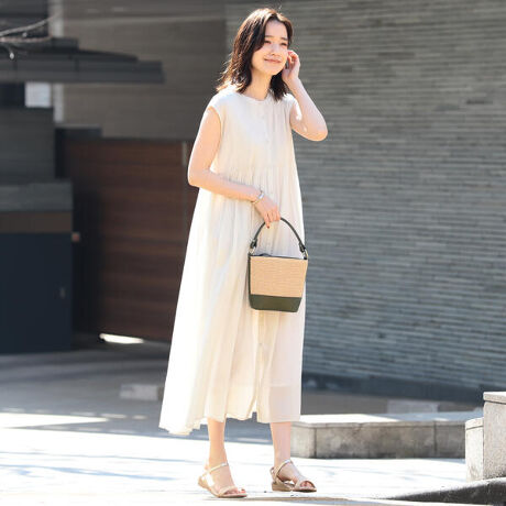 ｂ ｍｉｎｇ ｂｙ ｂｅａｍｓ ピンタック ワンピース ２１ｓｓ ファッション通販 マルイウェブチャネル