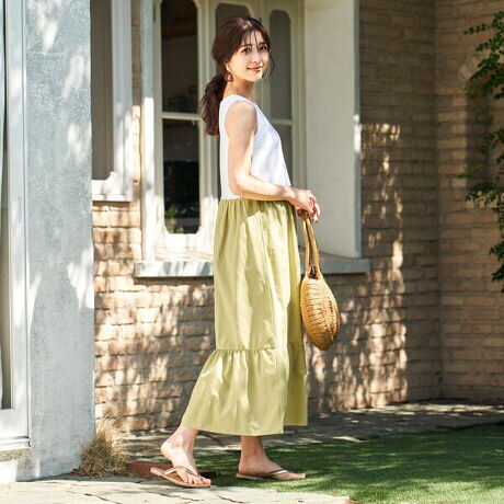 B：MING by BEAMS ／ トンプキン ノースリーブ ワンピース 