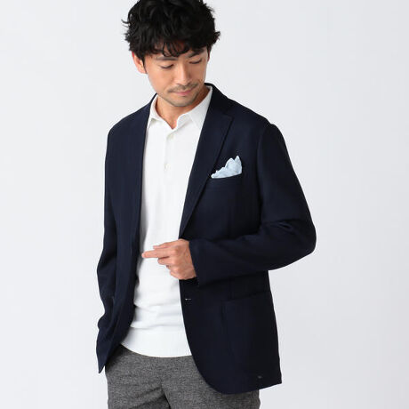 B：MING by BEAMS ／ NOMAD ストレッチ カラミ織り 
