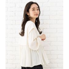 9号・15号・19号 FONTLAB 裏毛布帛ドッキングプルオーバー