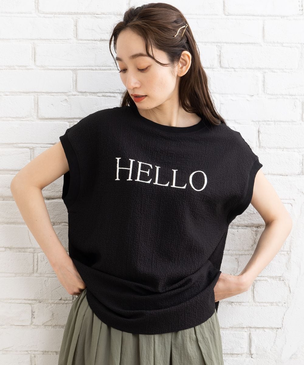 大きいサイズ】 9号・15号(M・3L) FONTLAB HELLOプリント