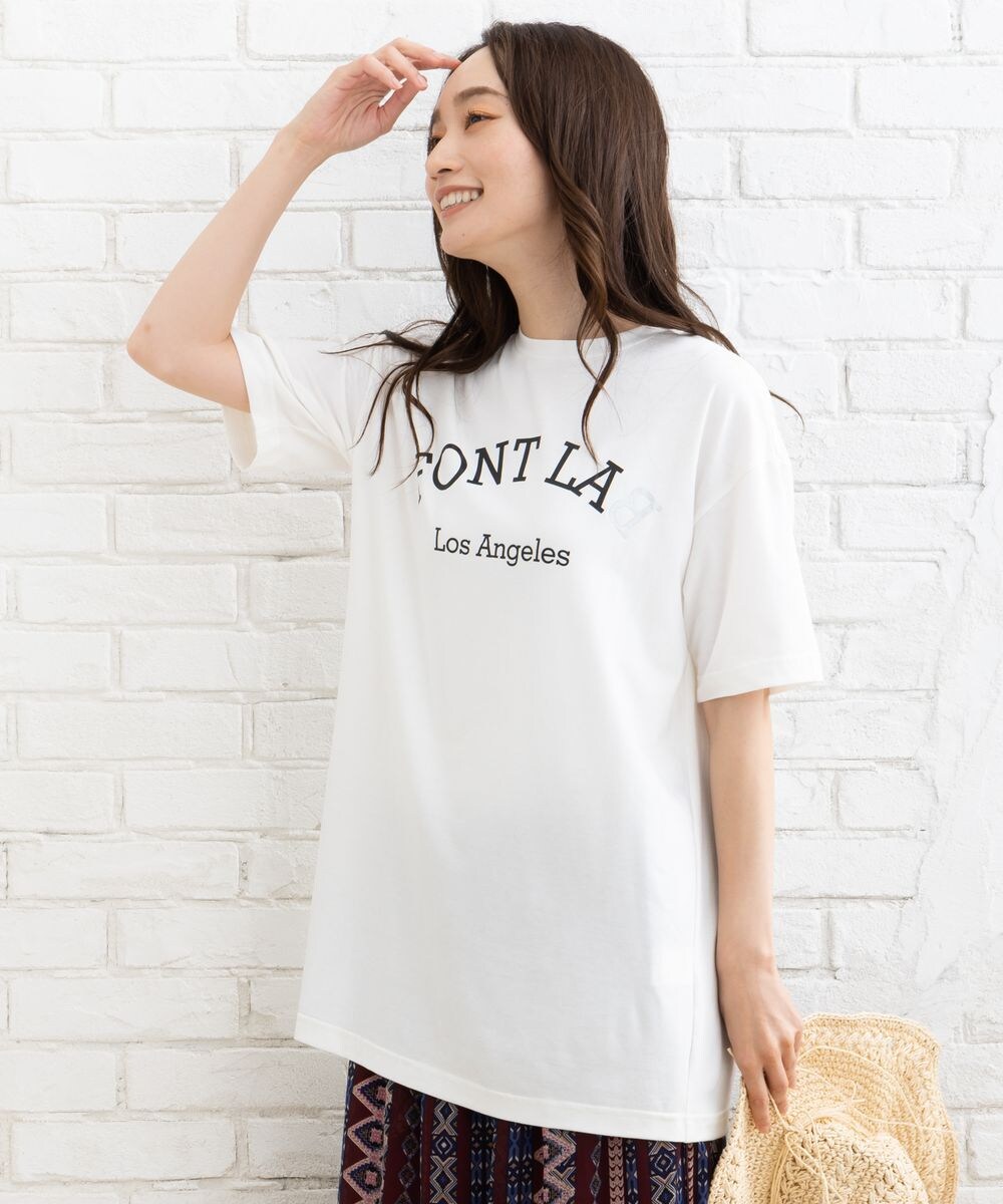 【大きいサイズ】 9号・15号(M・3L) FONTLAB FONTLABプリントロゴTシャツ FONTLAB プリントロゴTシャツ – マインドウインド公式オンライン