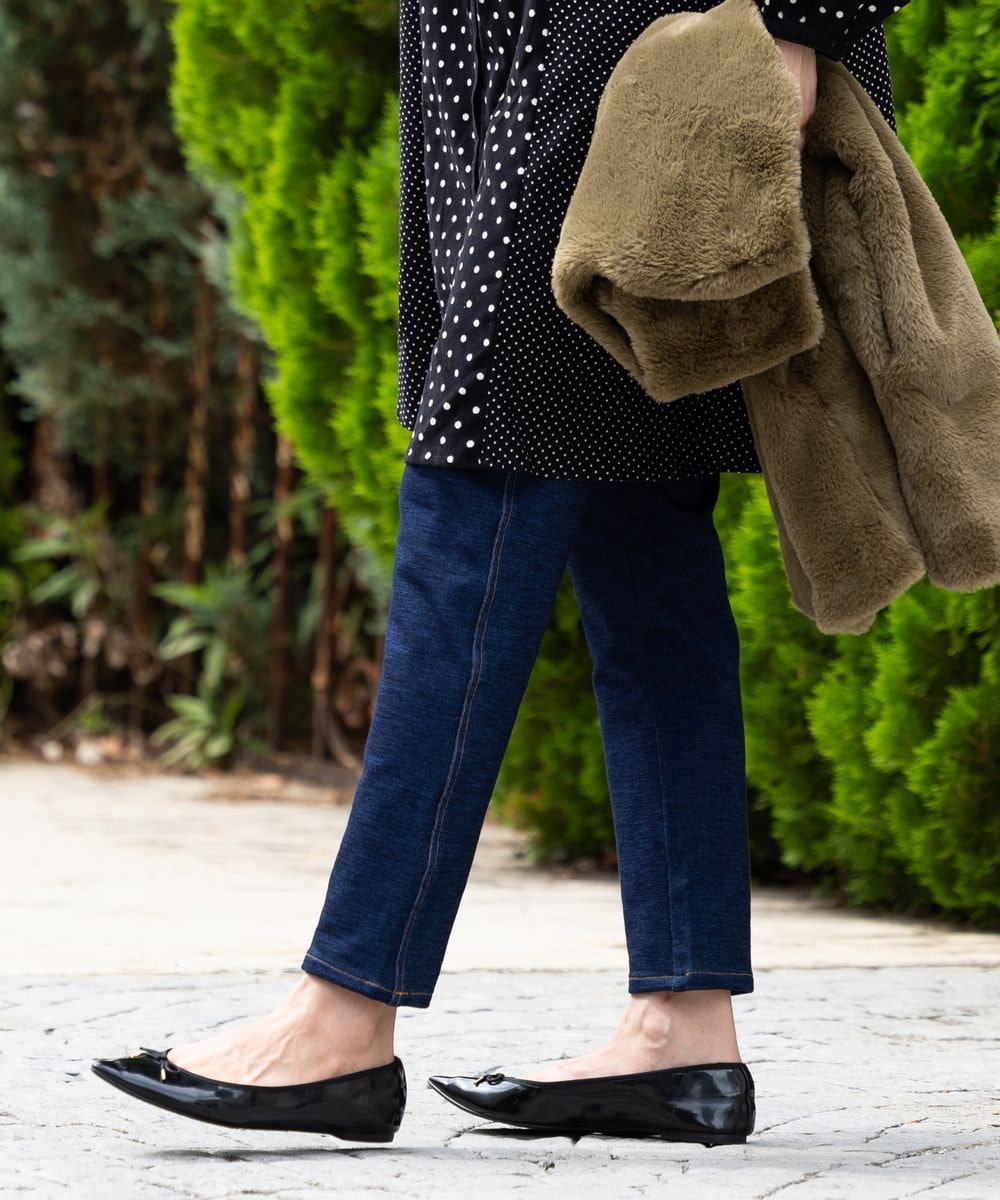 サブストリート（sab street）/【大きいサイズ】 21号(6L〜) INDESIGN カットデニムレギンスパンツ 大きいサイズ】 9号・15号・19号 INDESIGN カットデニムレギンスパンツ