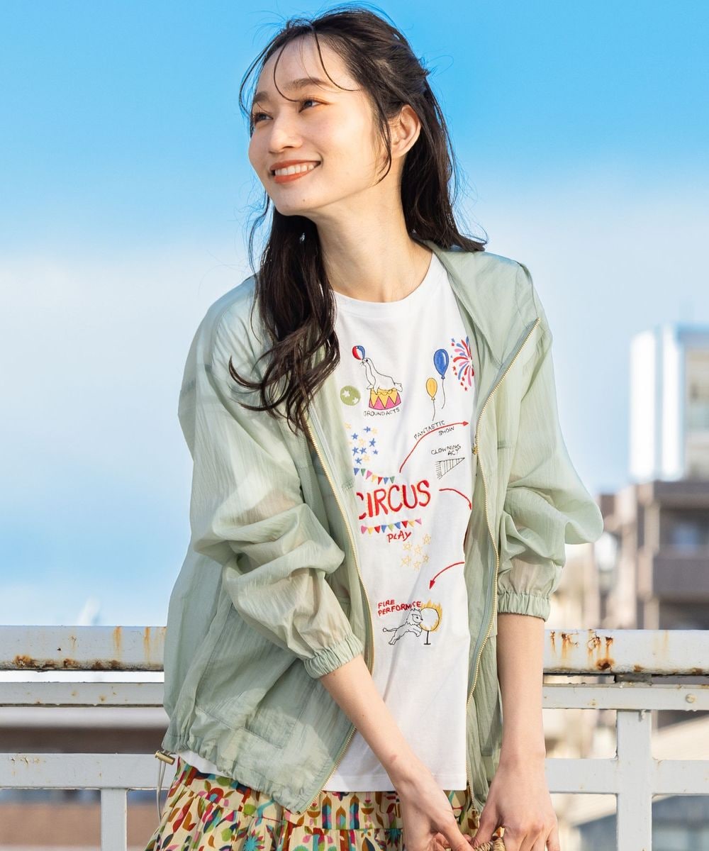 大きいサイズ】 9号・15号(M・3L) NUMPH フラワーエンブロイダリーMA-1