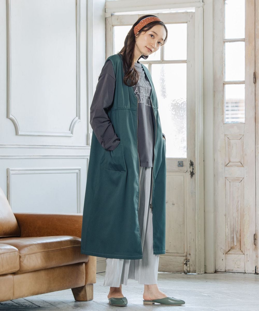 大きいサイズ】 9号・15号(M・3L) FONTLAB Wジップジレ×ジャンスカ