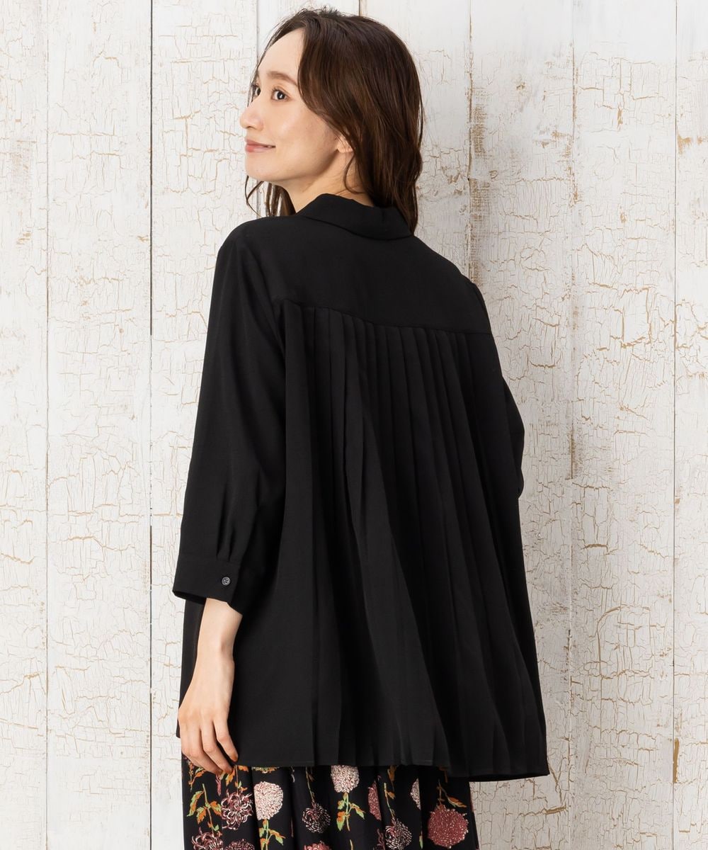 フェンネル（FENNEL）/ギャザーネックブラウス(ivory、black) ギャザーネックブラウス(ivory、black) | フェンネル(FENNEL) | マルイ