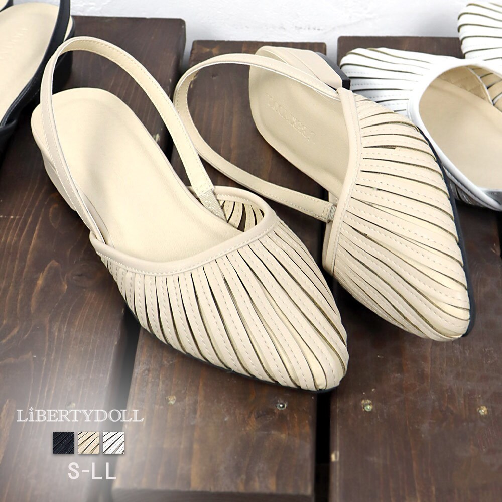 パールビジューストラップミュール | アルテミス by ダイアナ