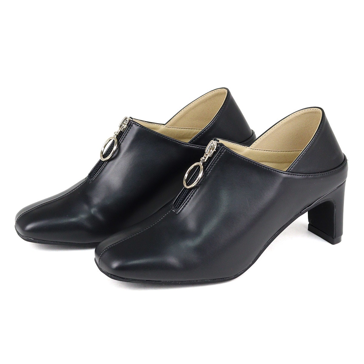 くまちゃん　irregular choice スパンコールブーティ 黒 ショートブーツ | Piu di aranciato（ピウディアランチェート）