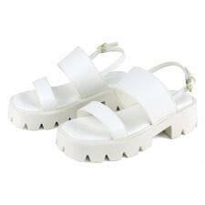 リバティドール(Liberty Doll)の★厚底トラックソールダブルベルトサンダル★4140