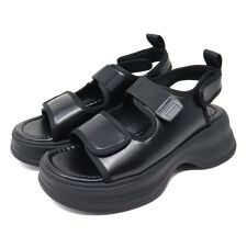 【25春夏新作】★軽量厚底ソール ベルクロサンダル★4213