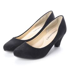 屈曲性抜群★もっちりクッション♪　5.5ｃｍストレッチパンプス★1111