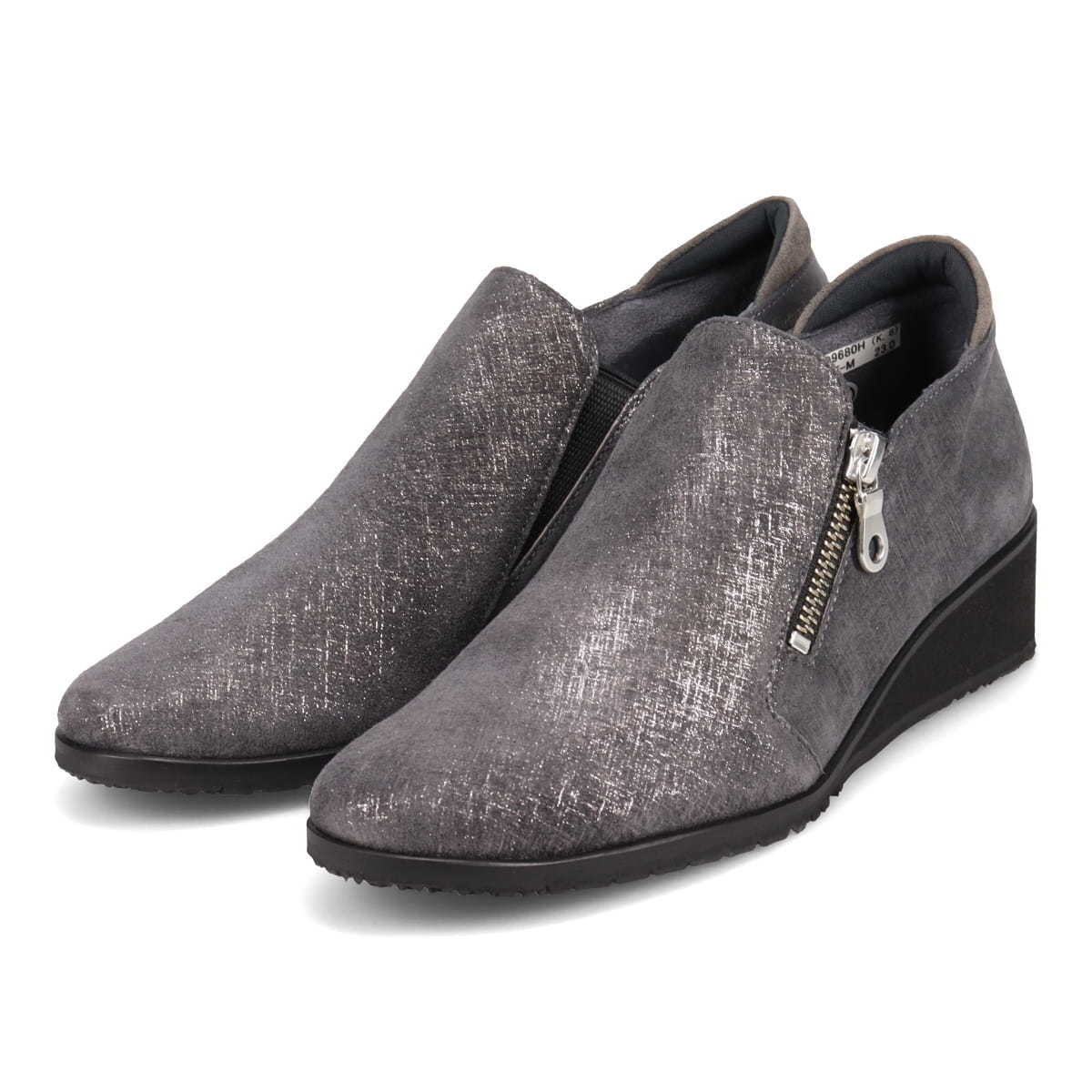 極美品 missy des missy ショートブーツ ローヒール 25.5㎝ missy des missy ミッシーデミッシー - レディース ショート