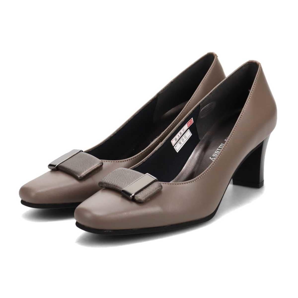 missy des missy ベーシックローヒールパンプス | ミッシー デ