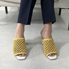 モード・エ・ジャコモ(MODE ET JACOMO)のメッシュミュールサンダル