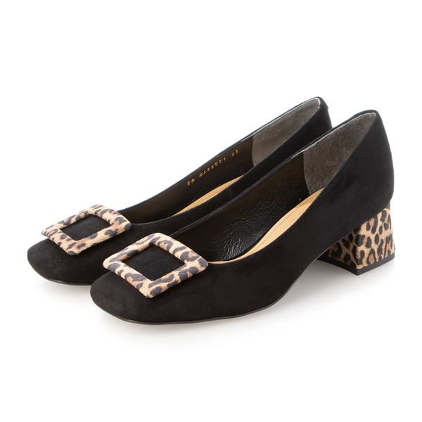 ベロア メリージェーン スクエアトゥパンプス FUTURA 2025 | ファビオ