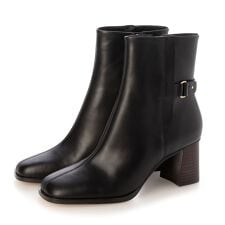 サイドバックルショートブーツ