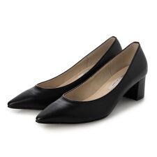 【レイン対応】ポインテッドトゥプレーンパンプス