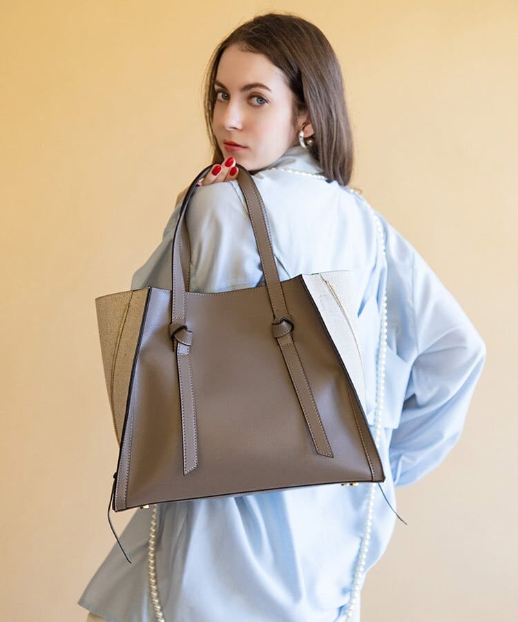 オムスビコロリン 巾着付きバッグ L/OMK-233117 | ラブラリー バイ