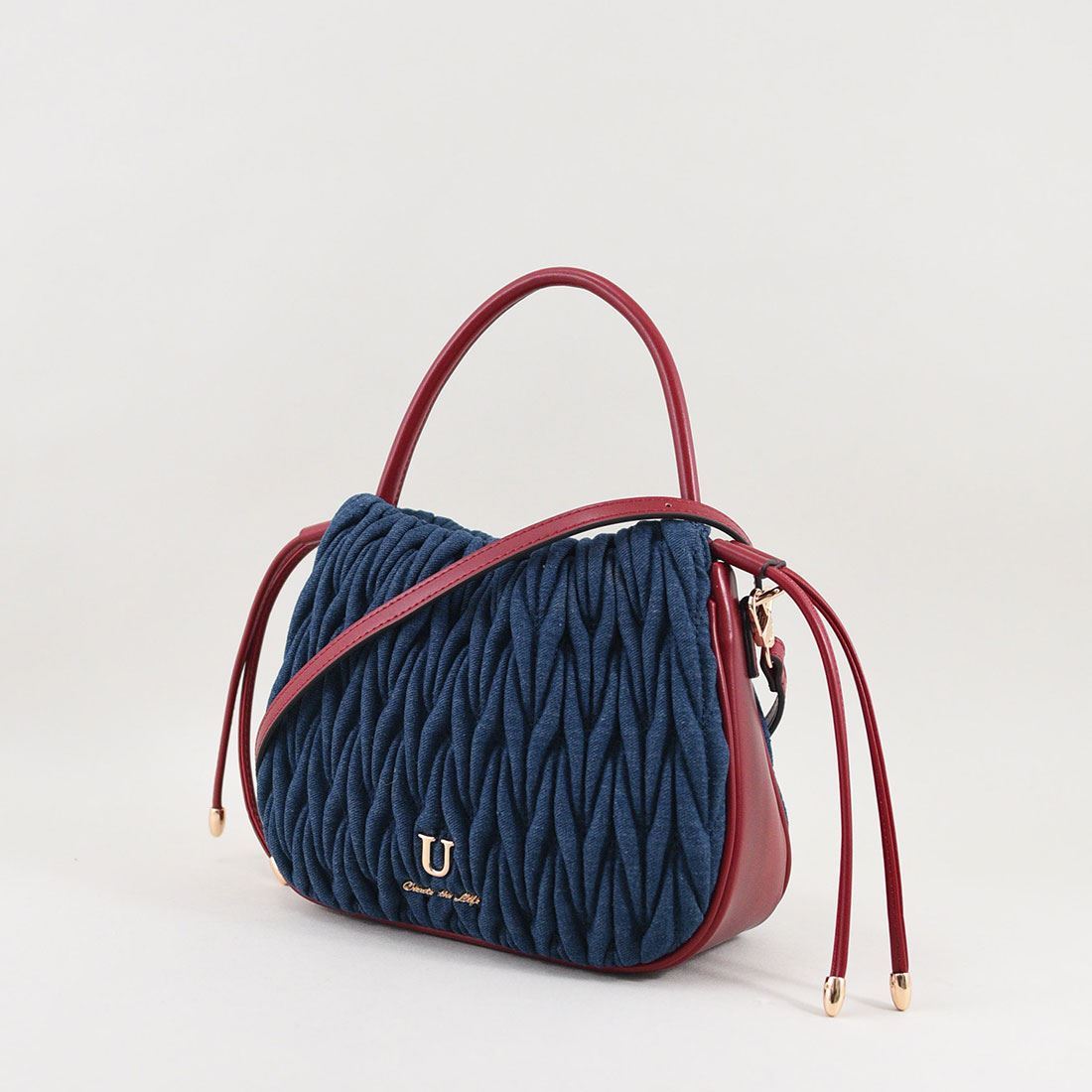 ユー（U）/Mou【ムー】フェイクレザードロストバッグ/ショルダー付き Mou【ムー】フェイクレザードロストバッグ/ショルダー付き | ユー(U