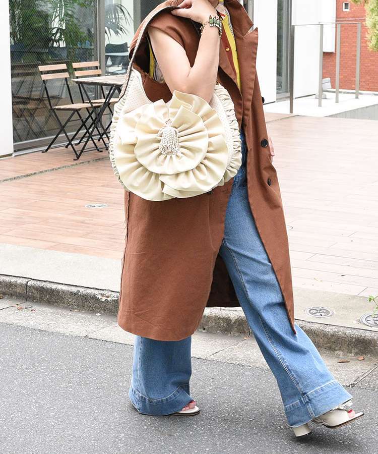 Natalie【ナタリー】ボブディングトートバッグ Lサイズ | ユー(U