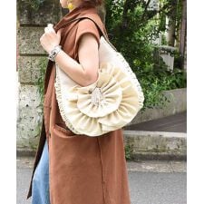 Natalie【ナタリー】ボブディングトートバッグ Lサイズ