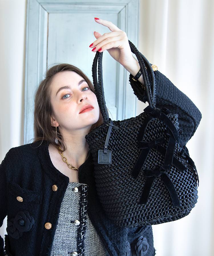 ユー（U）/Ruban【ルバン】トートバッグ 飛ばしリボン付き Ruban【ルバン】トートバッグ 飛ばしリボン付き | ユー(U) | マルイ