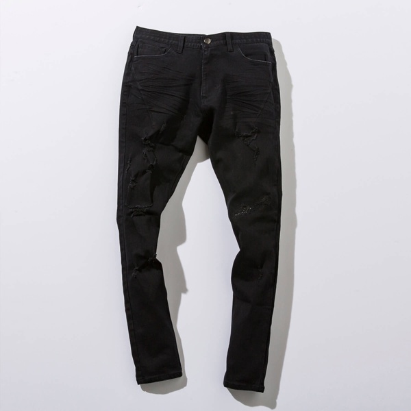 直営店・WEB限定】NUMBER (N)INE DENIM ダメージ加工デニムパンツ