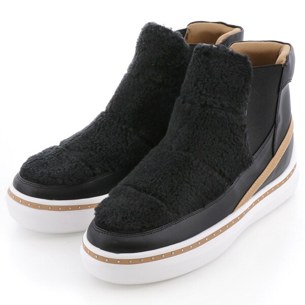 サイドゴアボアスニーカー | ランバン オン ブルー(LANVIN en Bleu