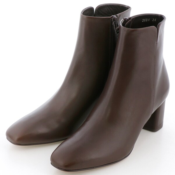 スクエアトゥショートブーツ | ランバン オン ブルー(LANVIN en Bleu