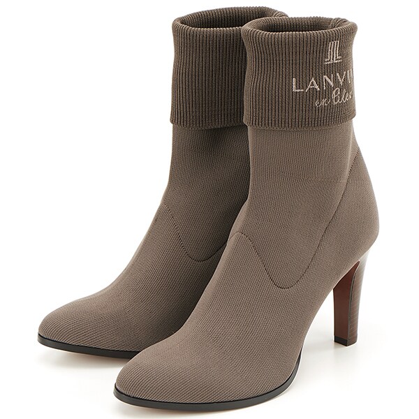 ストレッチニットショートブーツ | ランバン オン ブルー(LANVIN ストレッチニットショートブーツ | ランバン オン ブルー(LANVIN