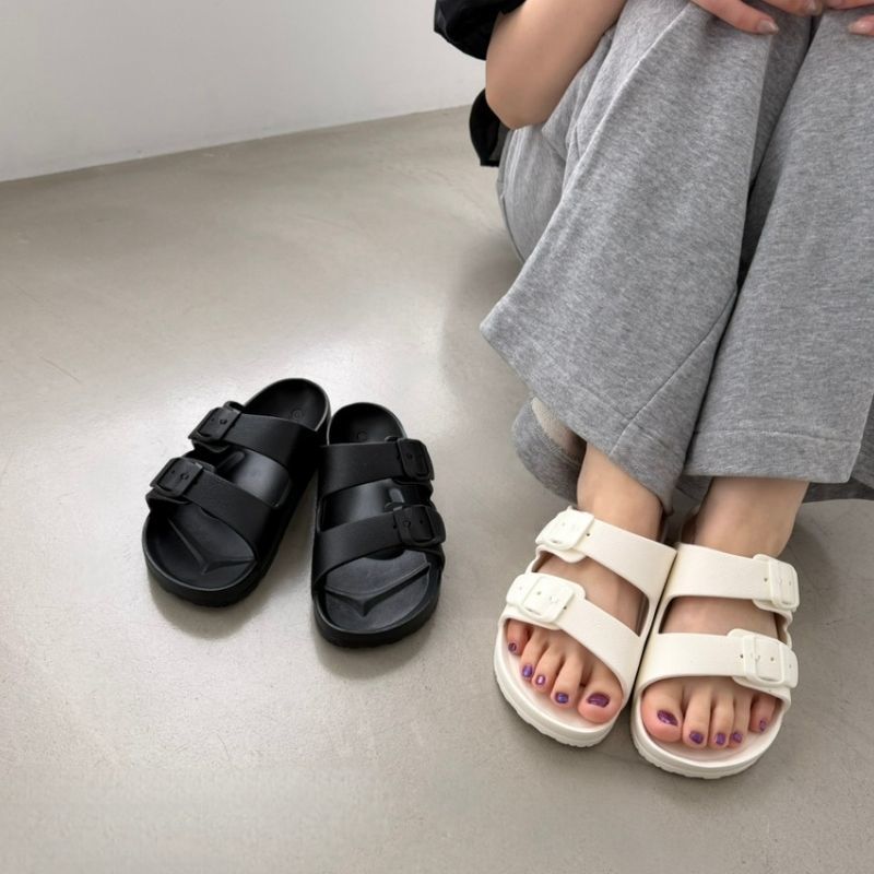 軽量 ユニセックスで履ける ダブルベルトシャワーサンダル/3207
