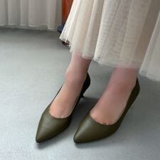 オリエンタルトラフィック(ORiental TRaffic)のこだわりの履き心地【跳べるパンプス/シリーズ累計販売足数150万足突破】ミドルヒール/R-3202