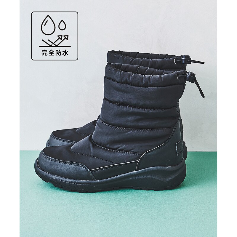 撥水 完全防水 防寒 におすすめ キルティング スノーブーツ / OT3401